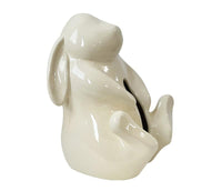 Artisan Ceramic Tissue Box Holder - Medium-High Fired Home Decor Organizer(Cream color)