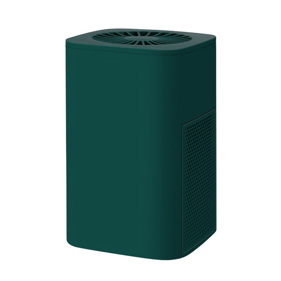 Compact Desktop Air Purifier with Dual Carbon Filter – Green